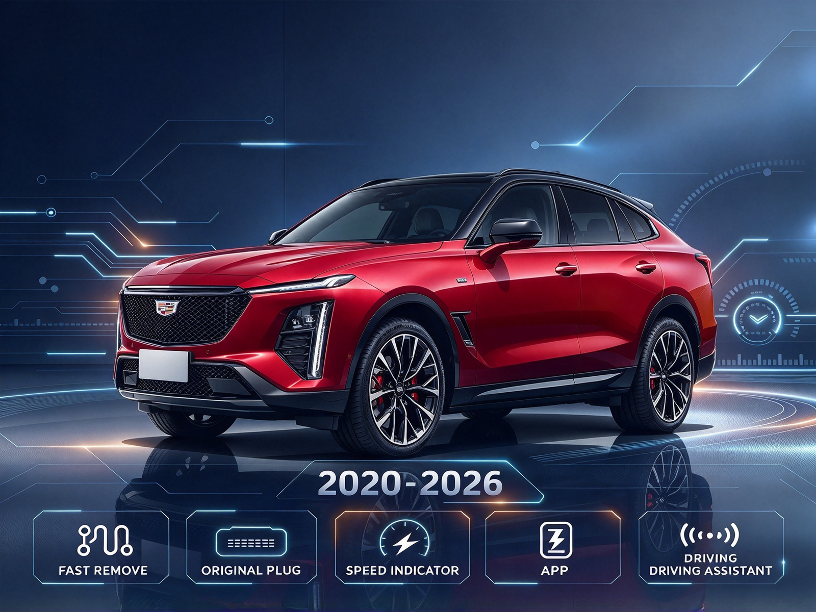 Cadillac GT4 Mileage Blocker