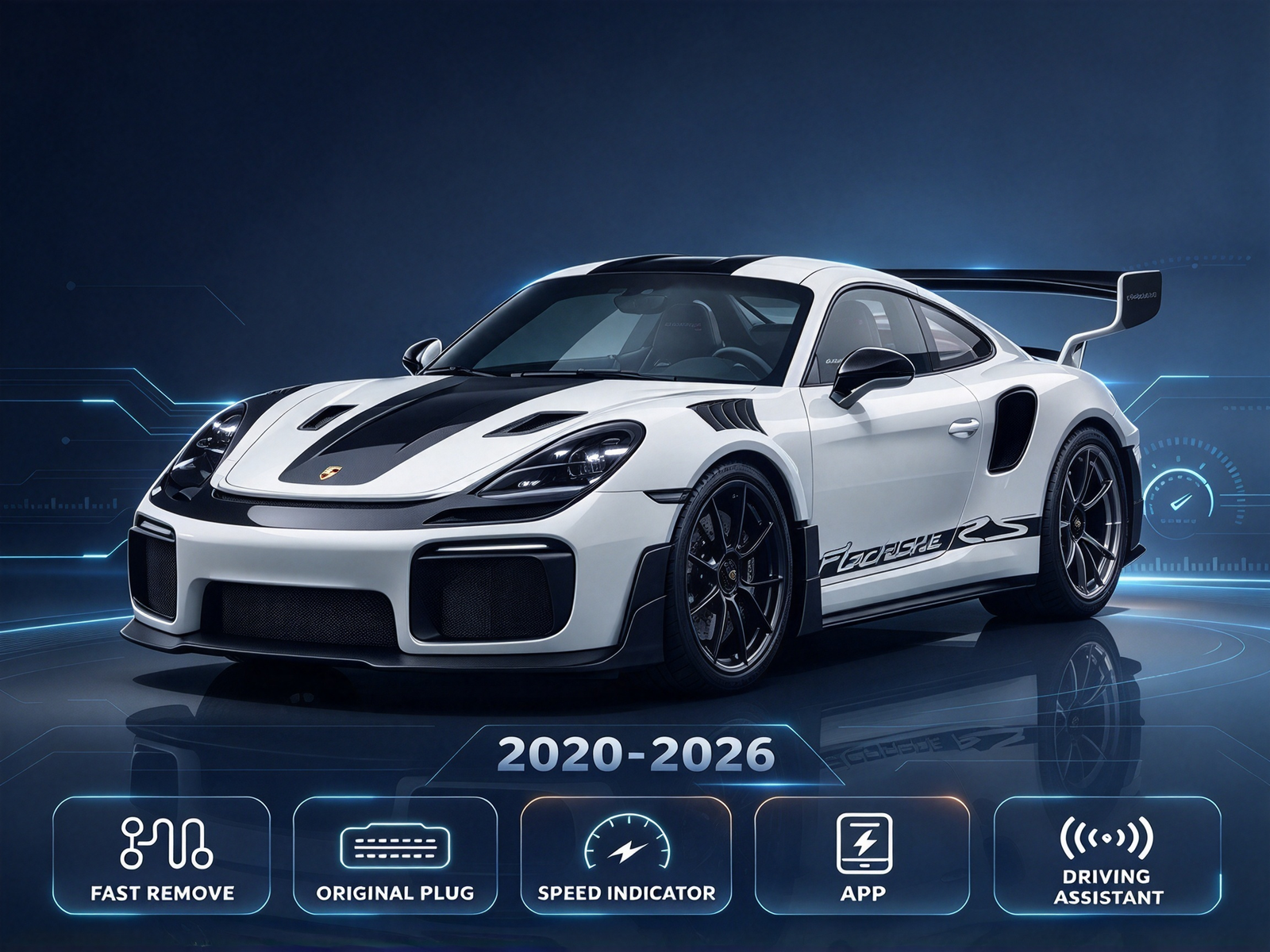 Porsche 911 mileage blocker