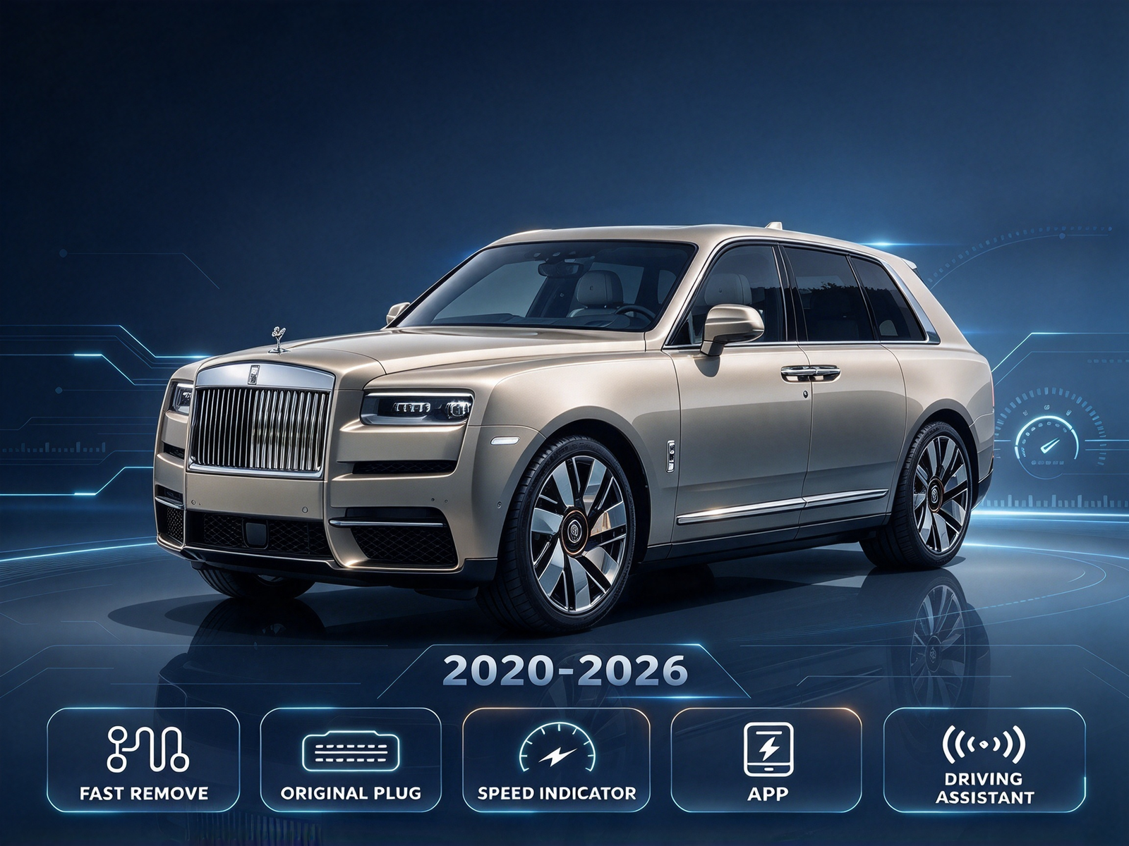 Rolls Royce Cullinan Range Blocker