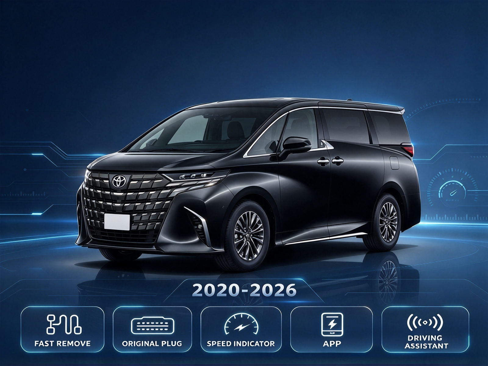 Toyota Alphard Range Blocker